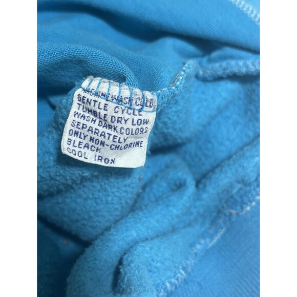 Vintage Starter Carolina Panther NFL Hoodie Sweatshirt Embroidered Men XL - Picture 12 of 12